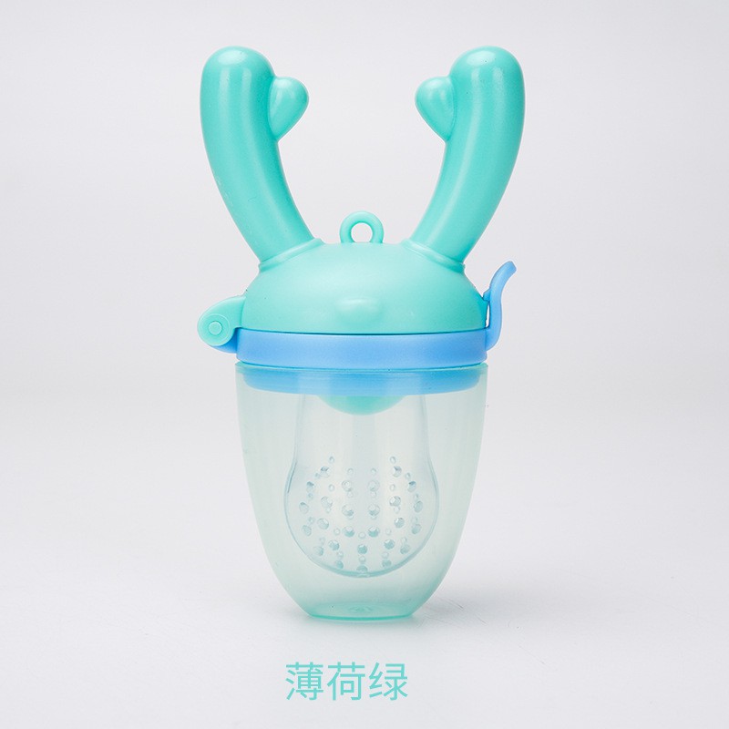 Núm Vú Giả Bằng Silicone Cho Bé Dụng Cụ Cho Bé Ăn Trái Cây An Toàn Tiện Lợi | Núm Vú Giả Cho Bé Tập Nhai | Đồ Chơi Em Bé