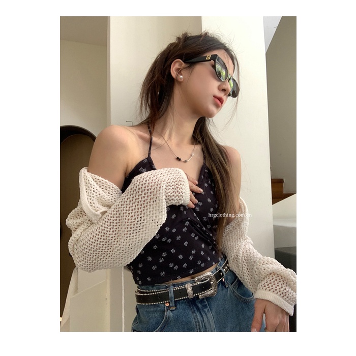 Áo Khoác Cardigan Mỏng Chống Nắng Thời Trang Mùa Hè Phong Cách Hàn Quốc Cho Nữ