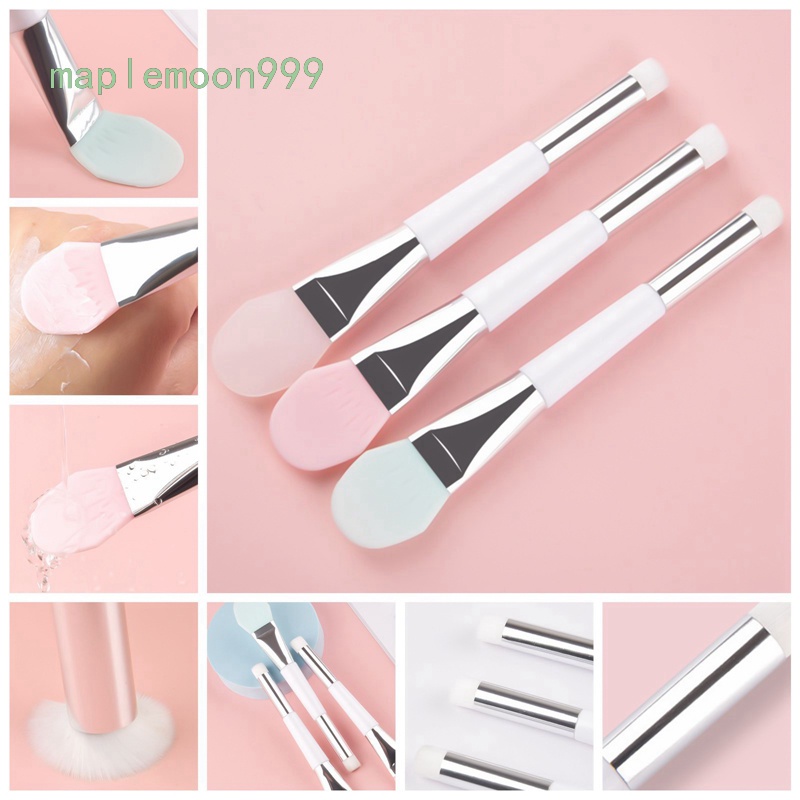 [Hàng mới về] Cọ Phết Mặt Nạ Bùn Thiết Kế Hai Đầu Với Lông Cọ Mềm