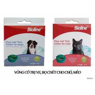 Vòng ngừa ve, bọ chét cho chó mèo BIOLINE
