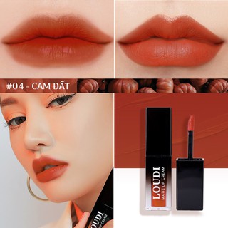 Son Loudi Màu Cam Đất Mã 04