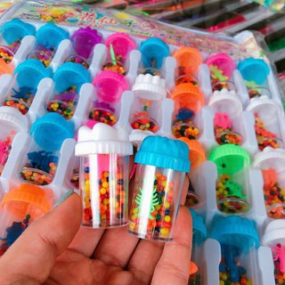 Vỉ 40 lọ hạt nở trang trí cực đẹp ( sỉ đồ trẻ em)
