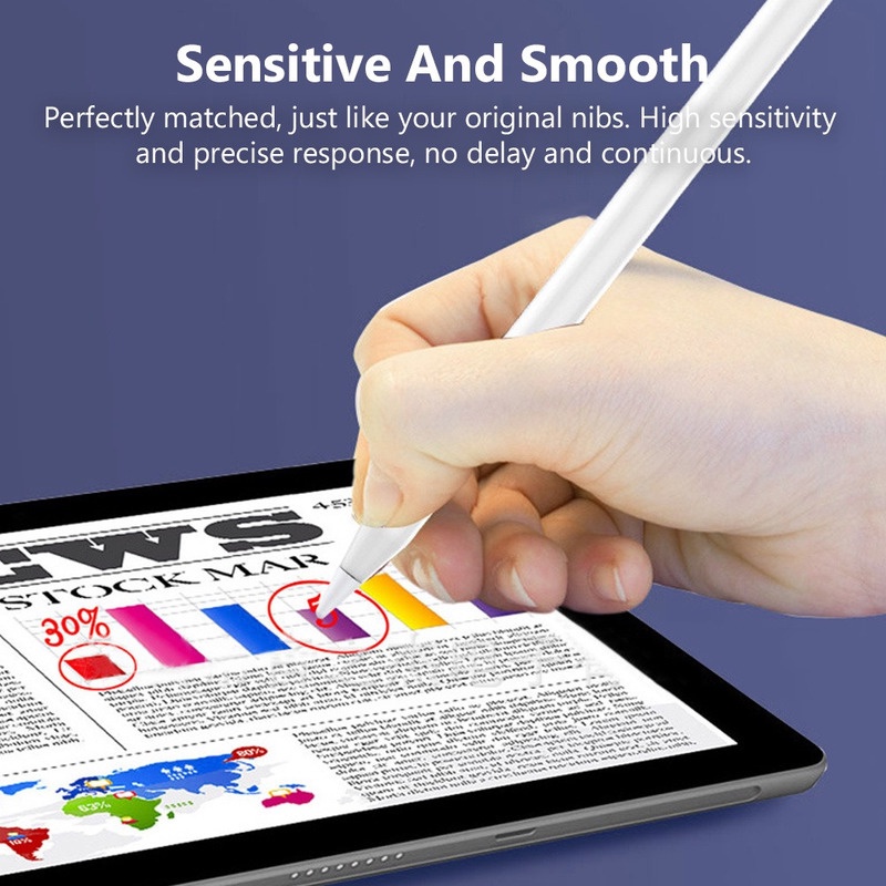 Đầu Bút Cảm Ứng Thay Thế Chuyên Dụng Cho Apple Pencil 1st &amp; 2nd Generation
