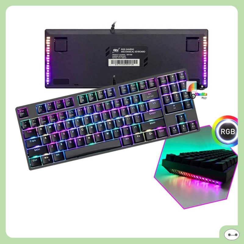 BÀN PHÍM CƠ GNET K89 TKL CÓ NUMBLOCK LED RGB