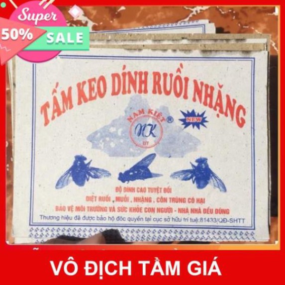 [ Bán giá gốc ]  10 tấm keo dính ruồi siêu dính