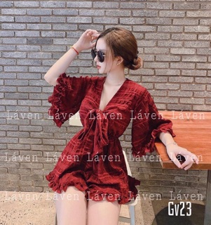 Jump đùi bèo xô nhún cột nơ eo , cotn trắng kín lưng 2c, xanh nhạt 1c
