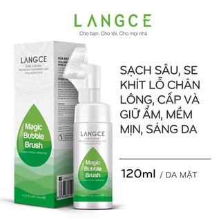 RỬA MẶT SINH HỌC CỌ MÁT XA BIO COLLAGEN+ LANGCE