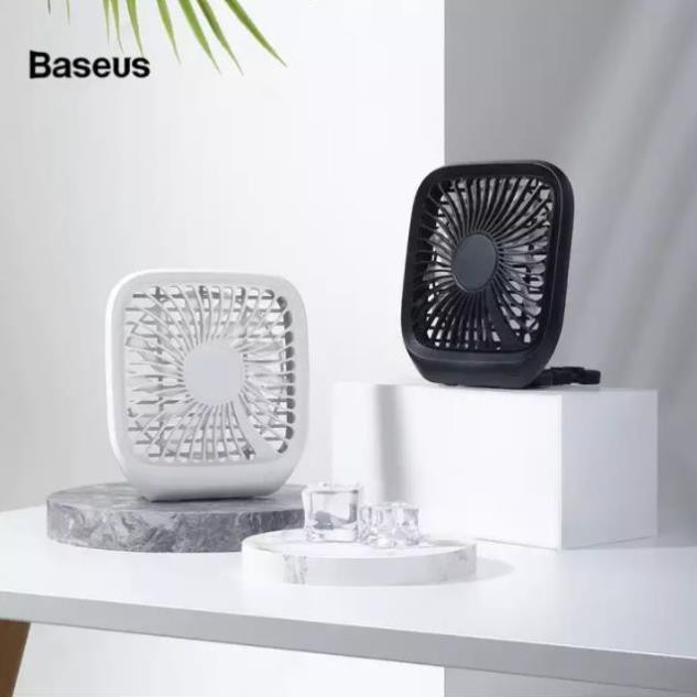 Quạt gập baseus mini usb pan dùng trong xe hơi văn phòng.