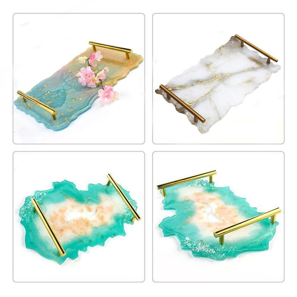 MUVAKO Khuôn Tạo Hình Gợn Sóng Lớn Trang Trí Bàn DIY