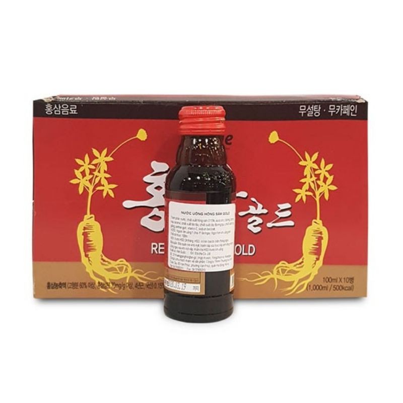 NƯỚC HỒNG SÂM HÀN QUỐC 10 chai × 100ML