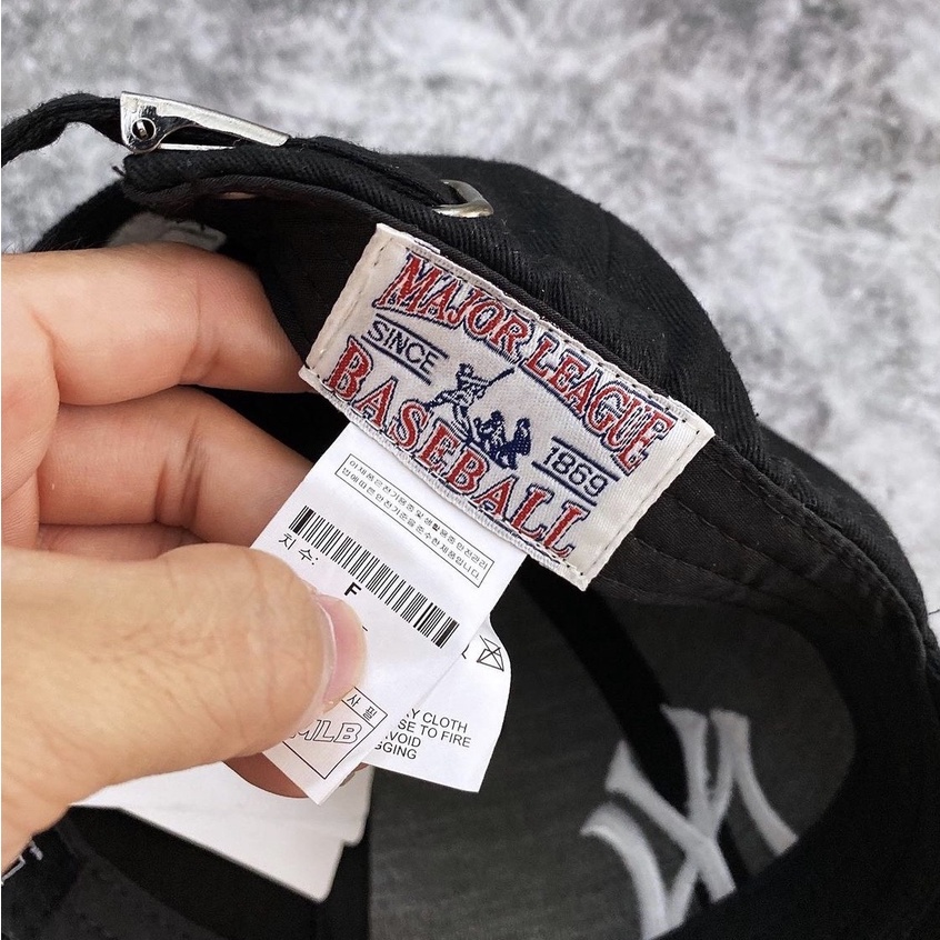 Nón kết Mũ lưỡi chai MLB - N15 MLB NY YANKEES BASEBALL CAP BLACK