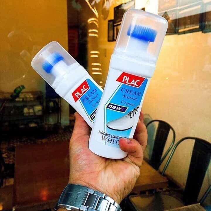 Nước lau giày nước tẩy giày trắng Plac đa năng (100ml)