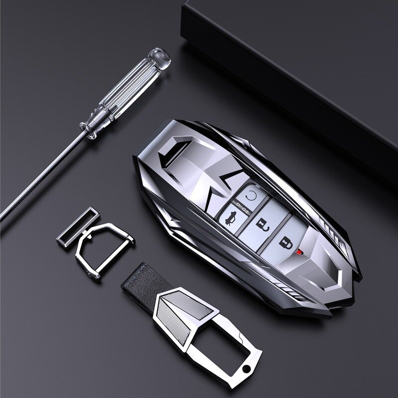 1 Bộ Vỏ Bọc Chìa Khóa Điều Khiển Từ Xa Bằng Hợp Kim Kẽm Cho Honda Civic Accord CRV HR-V Brio BRV City Odyssey