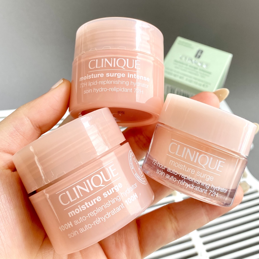 Clinique Kem Dưỡng Ẩm Da Dầu Moisture Surge 100hour auto replenishing hydrator 15ml -Hàng Chính hãng