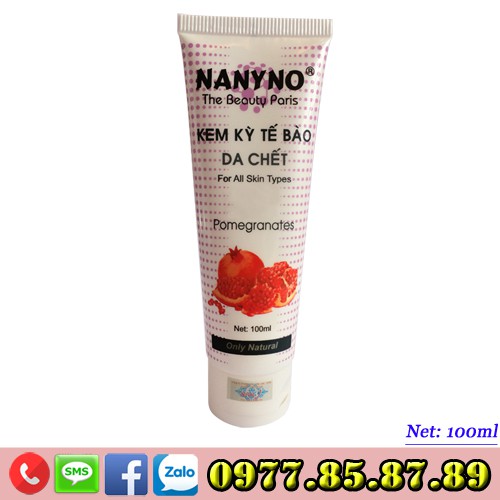 Kem kỳ tế bào chết NANYNO (100ml)