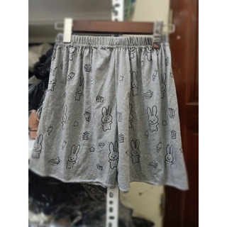 Quần đùi mặc nhà cotton nữ