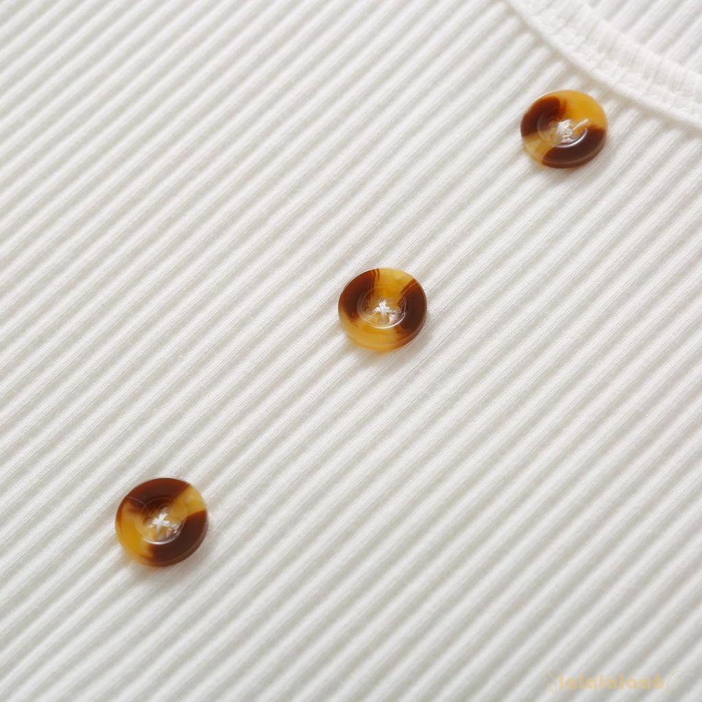 Bộ 2 món áo sát nách cổ tròn màu trơn + quần jean ống loe phối túi thời trang mùa hè năng động cho bé gái