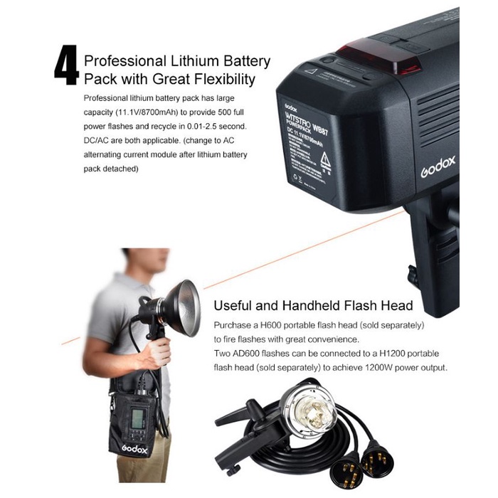 Đèn flash Godox AD600BM