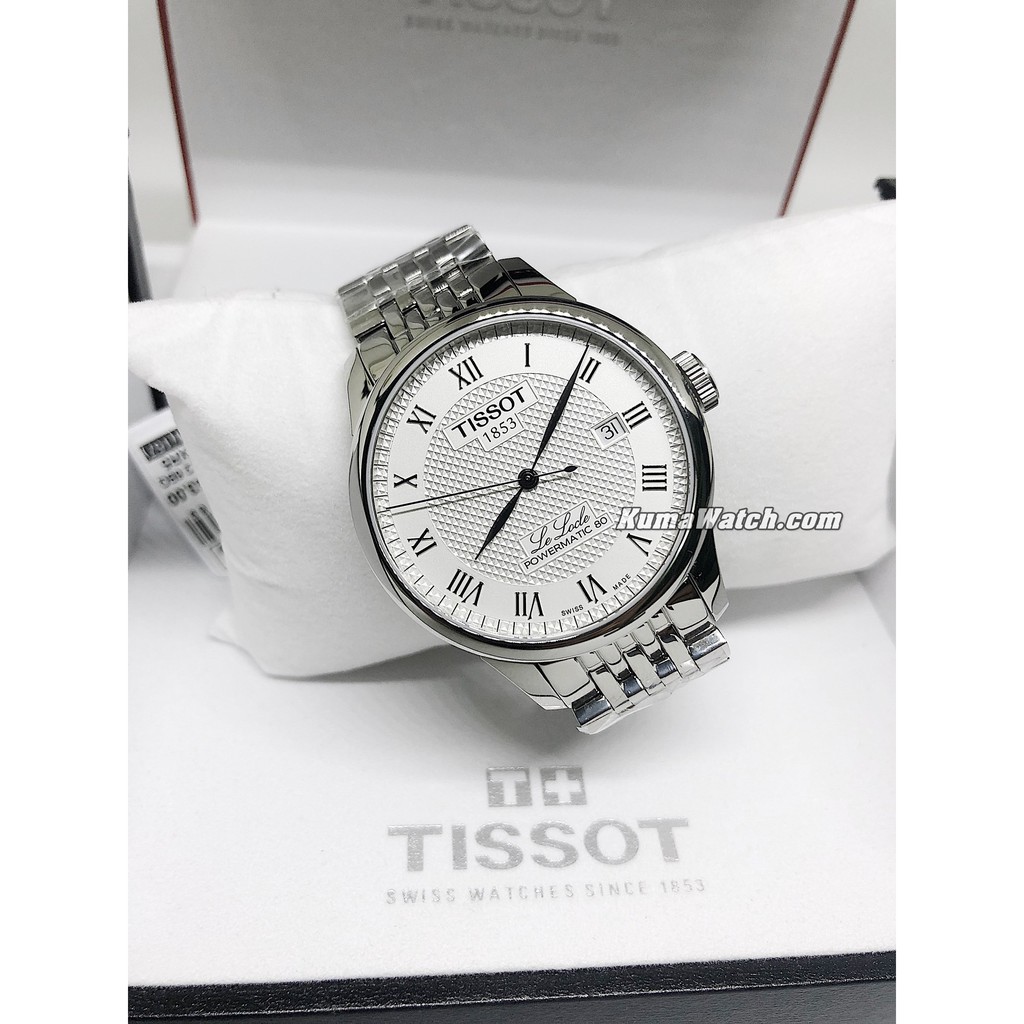 Đồng hồ nam TISSOT Le Locle T006.407.11.033.00-  Powermatic 80, Automatic Swiss Made, Sapphire, 39mm-Chính hãng