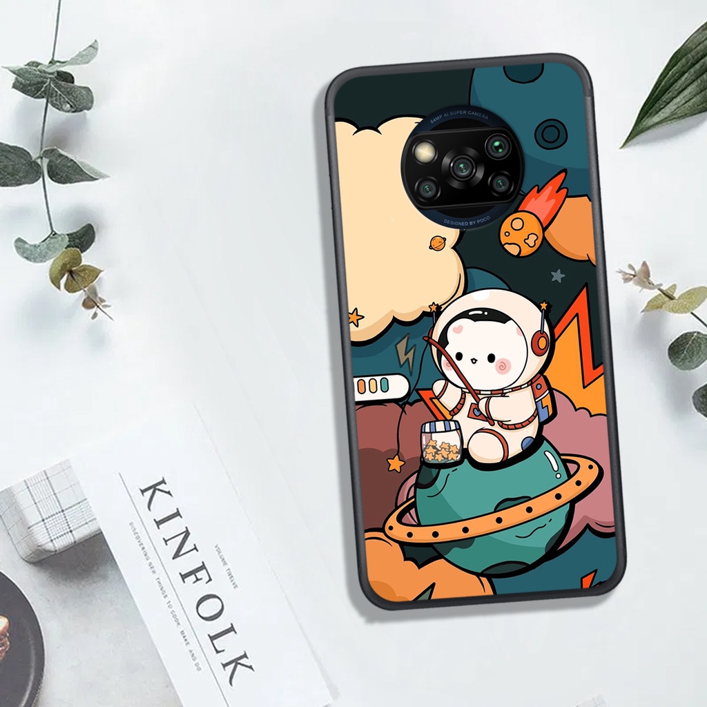 [HOT BỎNG TAY]ỐP LƯNG XIAOMI POCO X3, IN HÌNH  PHI-HÀNH-GIA, MÀU SẮC BẮT MẮT