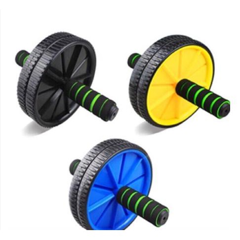 CON LĂN TẬP BỤNG 2 BÁNH KÈM THẢM NHỎ + Đĩa xoay + Dây kéo lò xo