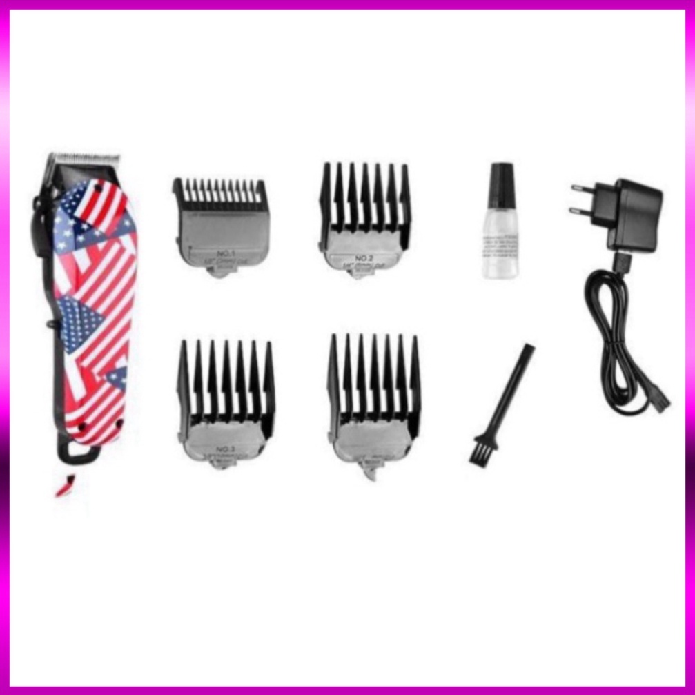 Tông Đơ Cắt Tóc Kemei KM-830 Cao Cấp Không Dây | Tăng Đơ Dùng Cho SALON, Thợ Chuyên Nghiệp