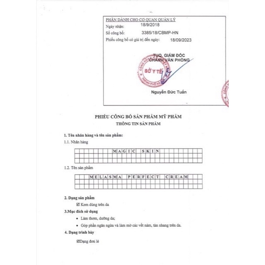 [CHÍNH HÃNG] Cao Nám Ngừa Nám Tàn Nhang Magic Skin ROYAL MELASMA PLUS 13g | BigBuy360 - bigbuy360.vn