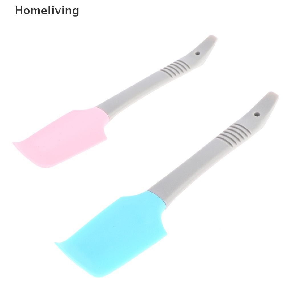 Muỗng Trộn Kem / Bơ Bằng Silicone Tiện Dụng Cho Nhà Bếp DIY