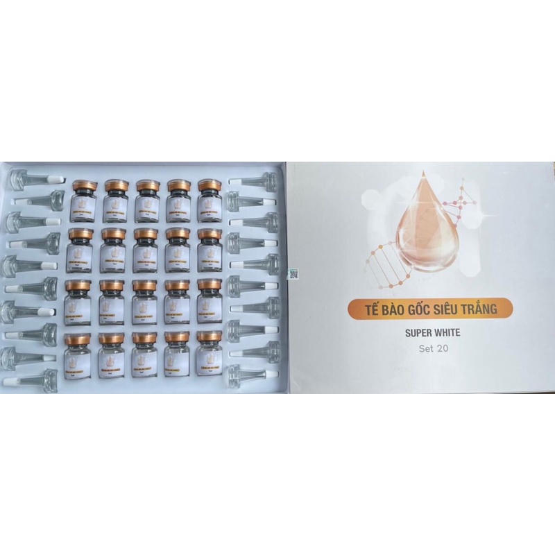 Tế bào gốc trắng da, mờ nám, căng bóng