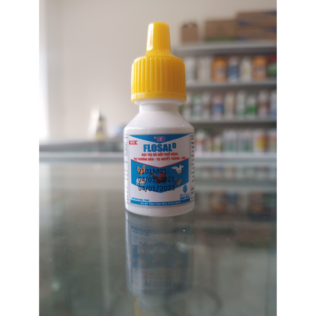 Thuốc trị hô hấp cho gà đá Flosal