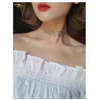 Vòng cổ Chocker ren