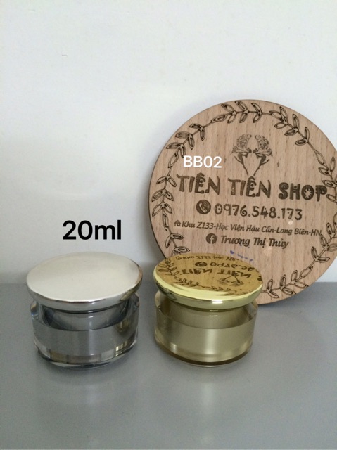 Hũ nhựa BB 20ml