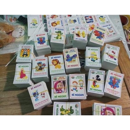 Sét 500 tờ phiếu bé ngoan