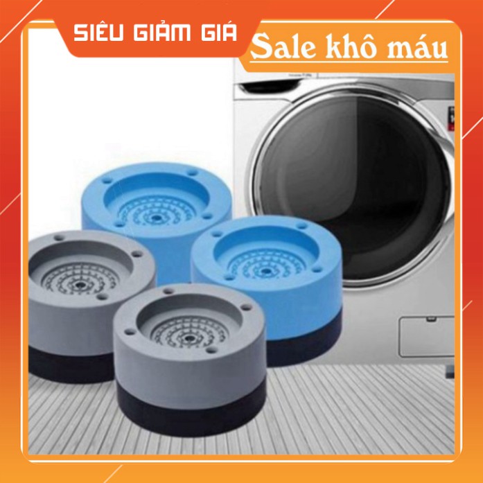 ĐẾ LÓT CHÂN MÁY GIẶT SET 4 CHIẾC CHỐNG RUNG LẮC