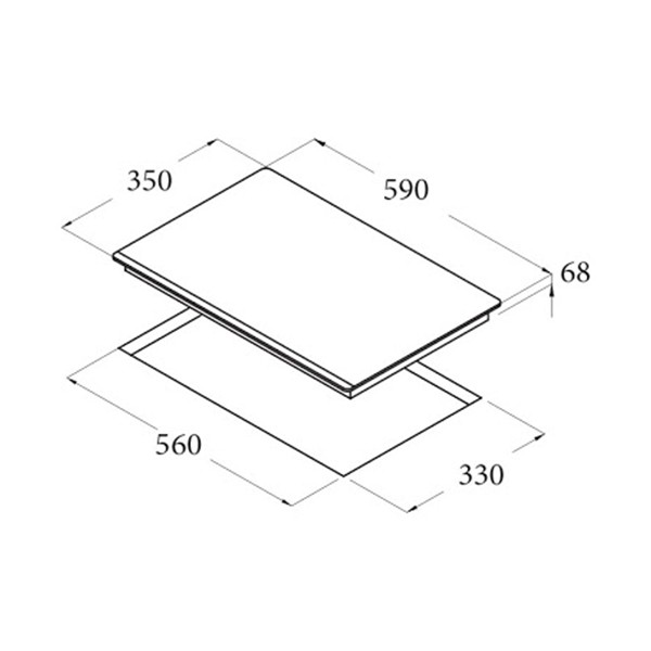 Bếp Từ Cata IB 2 PLUS BK