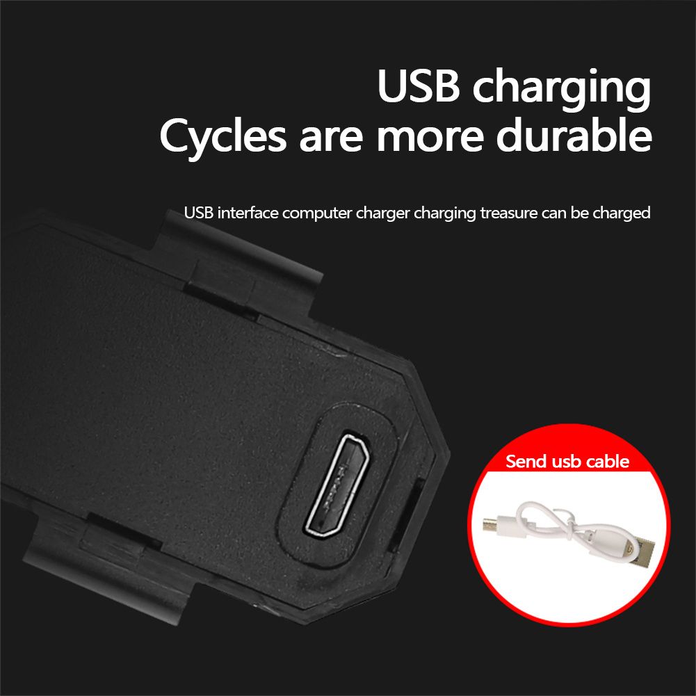 USB Có Thể Sạc Lại đèn nhấp nháy 7 màu sắc của ánh sáng đèn cảnh báo cho xe máy xe đạp/Xe Đạp MTB/bay không người lái chuyến bay đêm đèn Phụ kiện