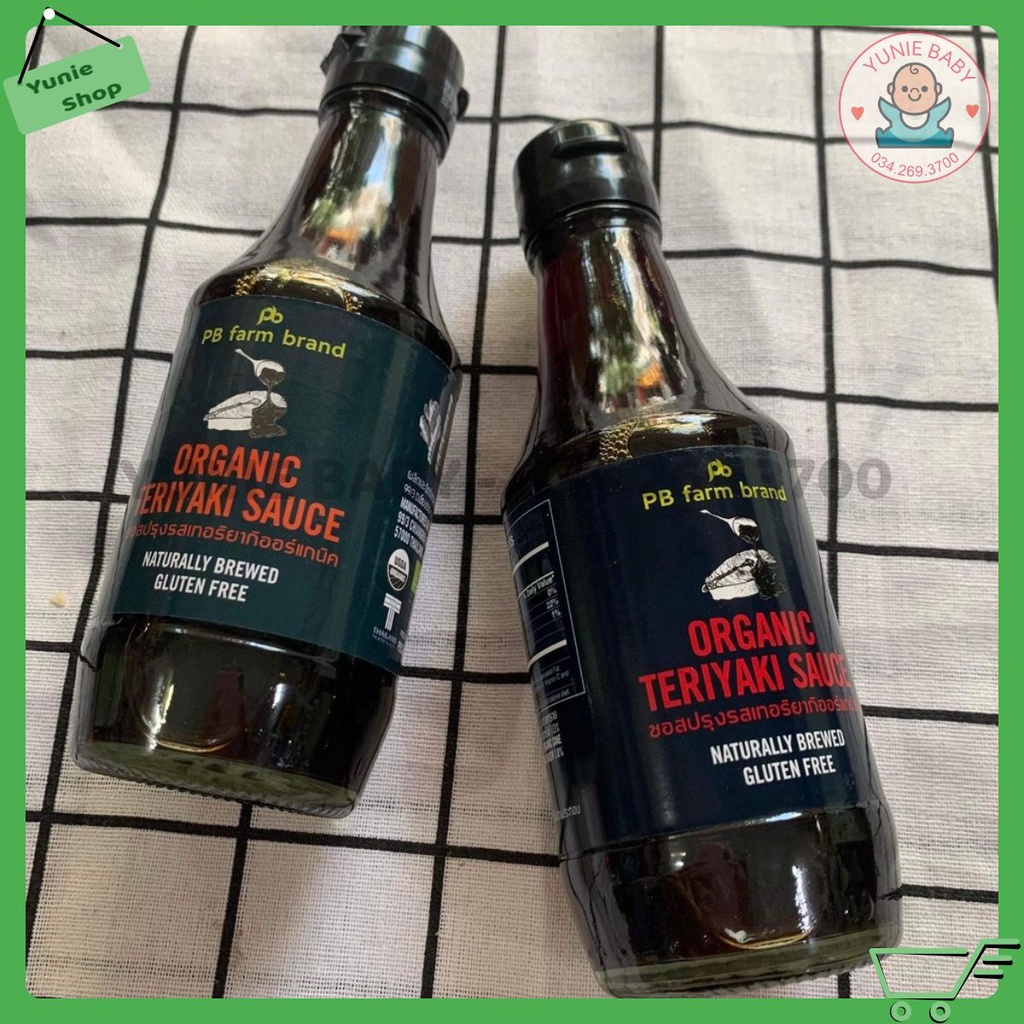 Nước sốt Teriyaki hữu cơ PB farm brand 200ml