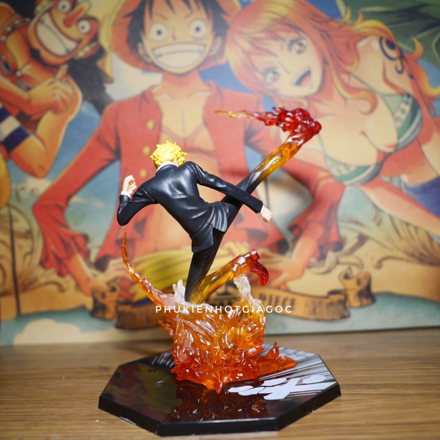 (Sẵn VN) Mô hình Figure Sanji Battle Ver 2017 One piece tư thế chiến đấu - Truy tìm kho báu hải tặc