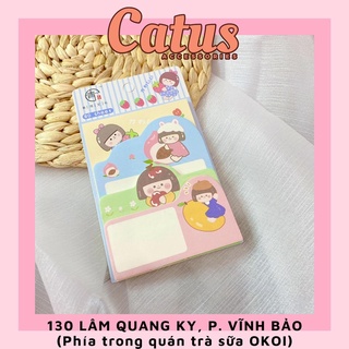 Set note hoạt hình nhiều kiểu