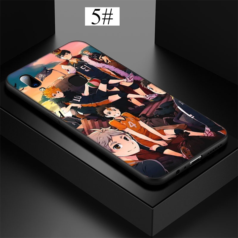 Ốp điện thoại silicon dẻo in hình anime Haikyuu SST49 cho Xiaomi Redmi Note 7 8 Pro 8T 9A 8A