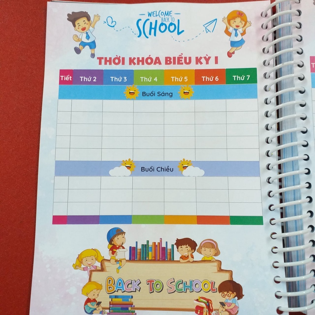 Sổ tay Planner Kids - Sổ tay lập kế hoạch học tập