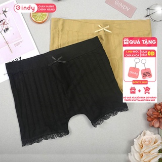 Quần mặc váy nữ gindy chất len gân qv0221004