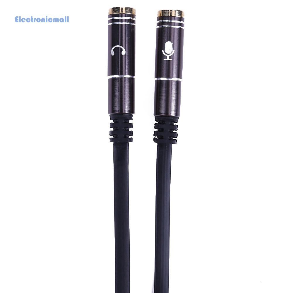 Dây Cáp Âm Thanh Chia 2 Cổng Âm Thanh 3.5mm Mall01