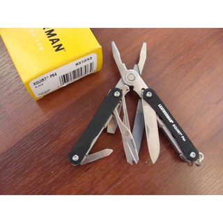 Dụng cụ cầm tay đa năng Leatherman Squirt® PS4 nhỏ gọn tiện lợi + tặng kèm chai vệ sinh WD40