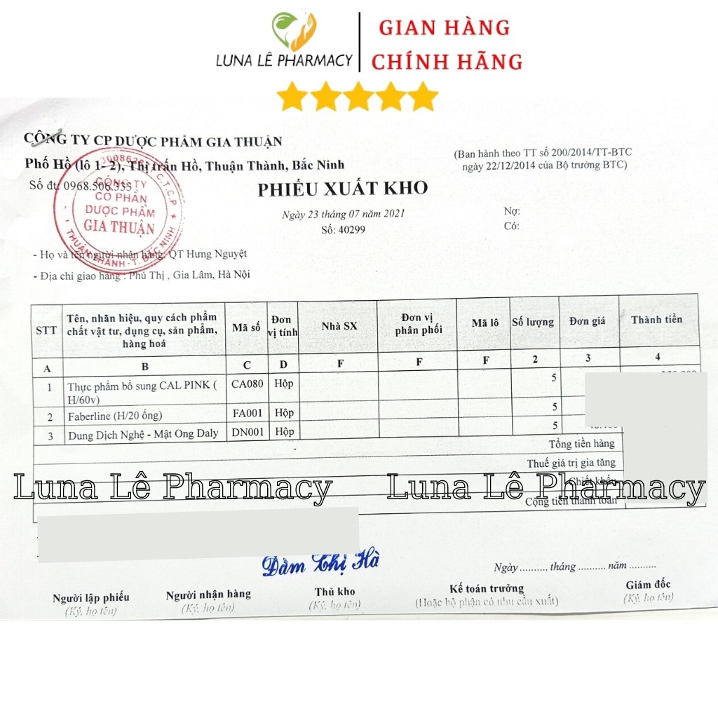 Viên nhai CAL Pink Nano Hộp 60 Viên Bổ Sung Canxi Không Gây Nóng Không Gây Táo Bón