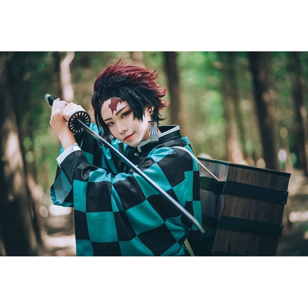 Trang phục Kamado Tanjirou trong Kimetsu