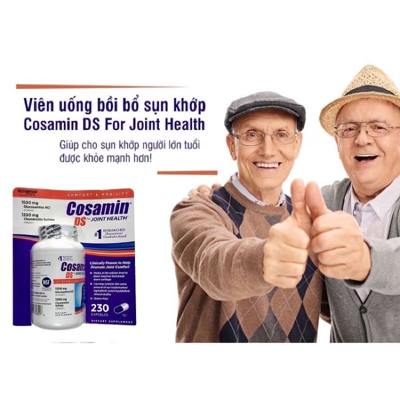 Viên uống bổ sụn khớp Glucosamine COSAMIN DS 230V