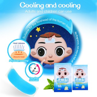 Miếng Dán Cofoe Hydrogel Y Tế Giúp Làm Mát Hạ Sốt