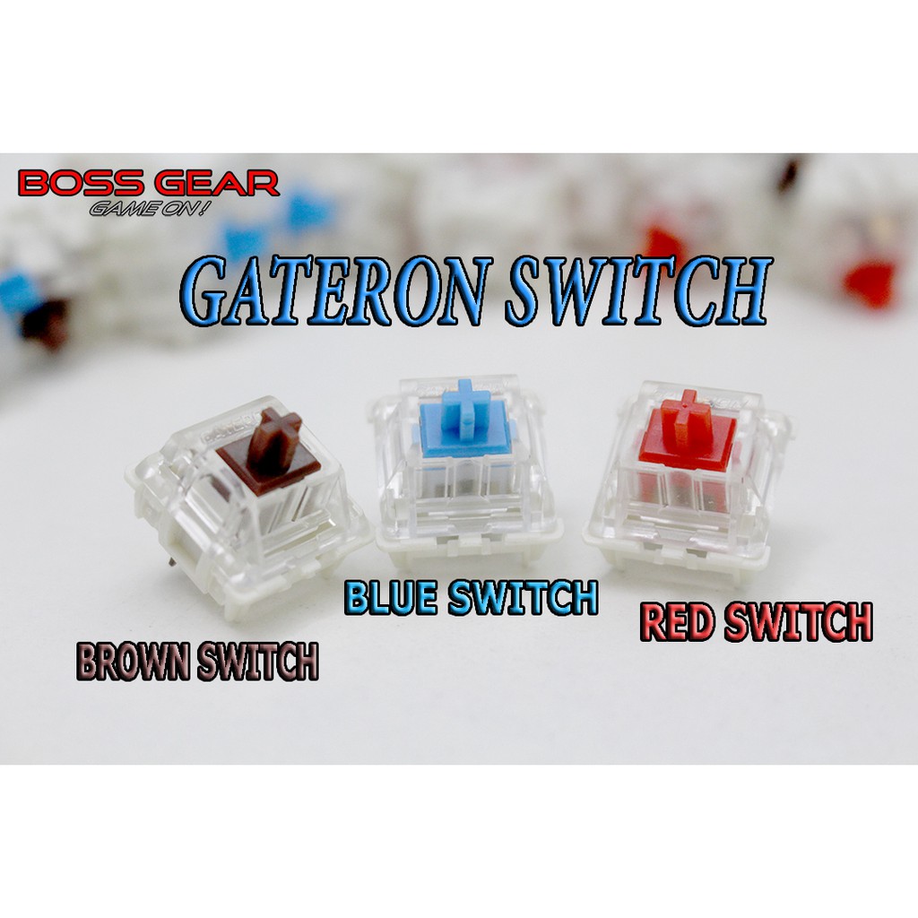 Combo bộ 5 Switch lẻ của Gateron ( Blue Switch/Red Switch/Brown Switch )