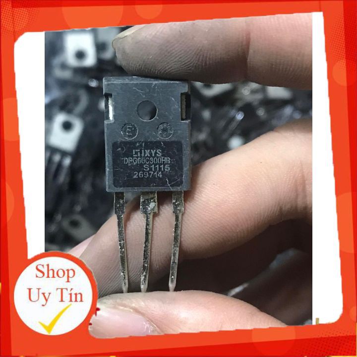 DIOT CHỈNH LƯU XUNG DPG60C300HB 60C300 60A 300V TO-247 THÁO MÁY CHÍNH HÃNG